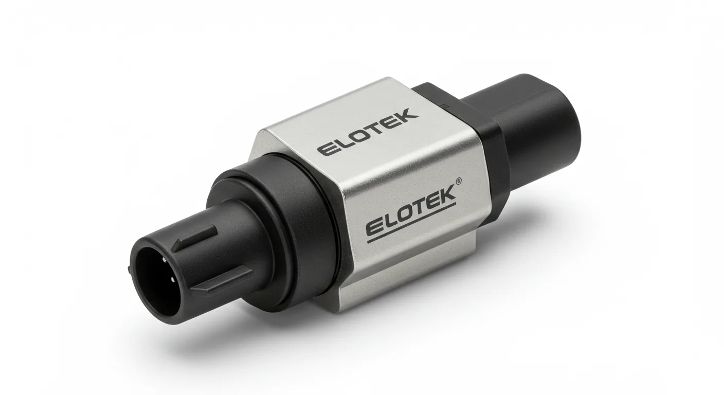 Elotek otomotiv sensörü, konnektörlü müşür